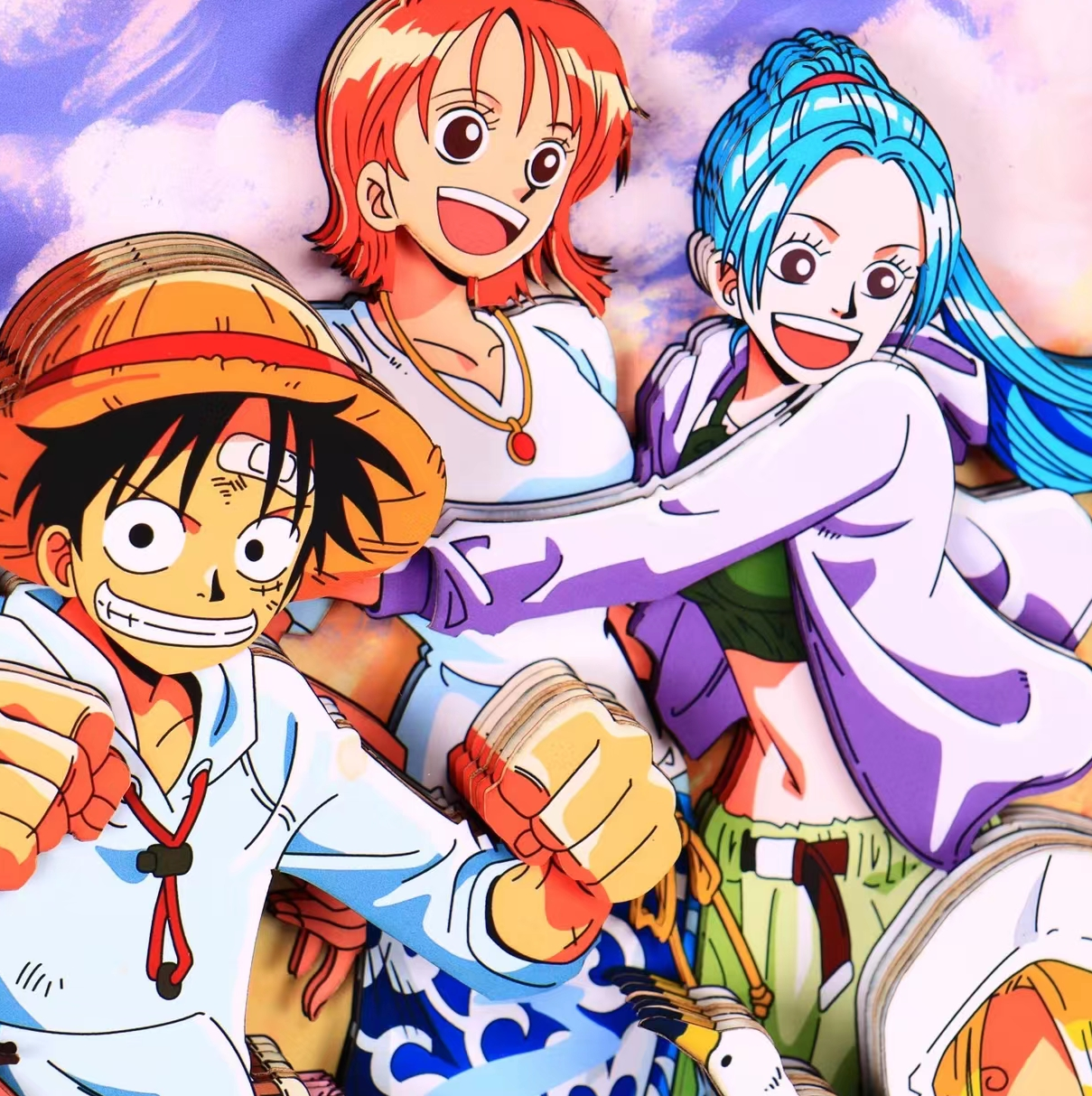STRAW HATS CANVAS