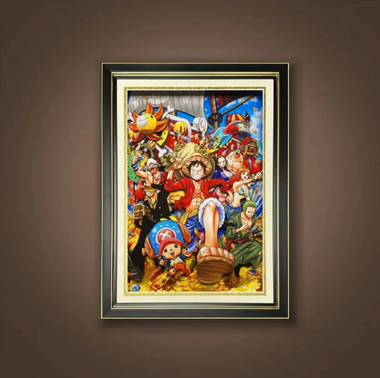 STRAW HATS CANVAS