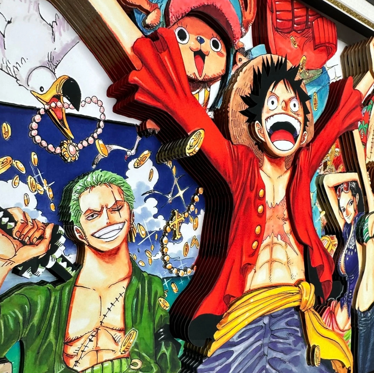 STRAW HATS CANVAS