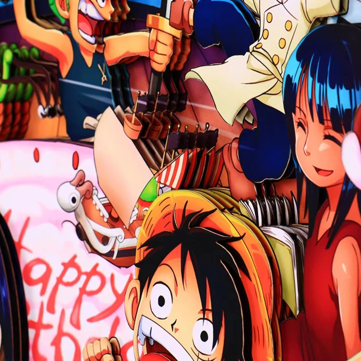STRAW HATS CANVAS