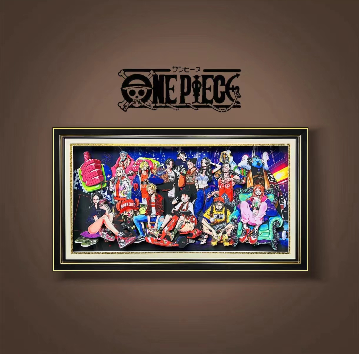 STRAW HATS CANVAS