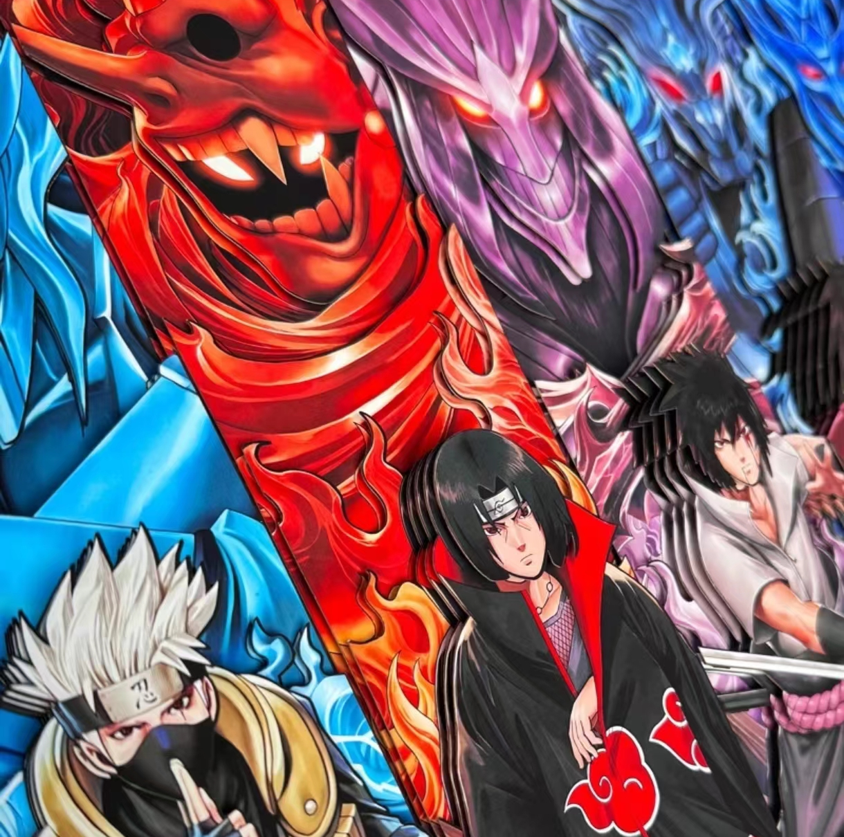 NARUTO UCHIHA CLAN CANVAS