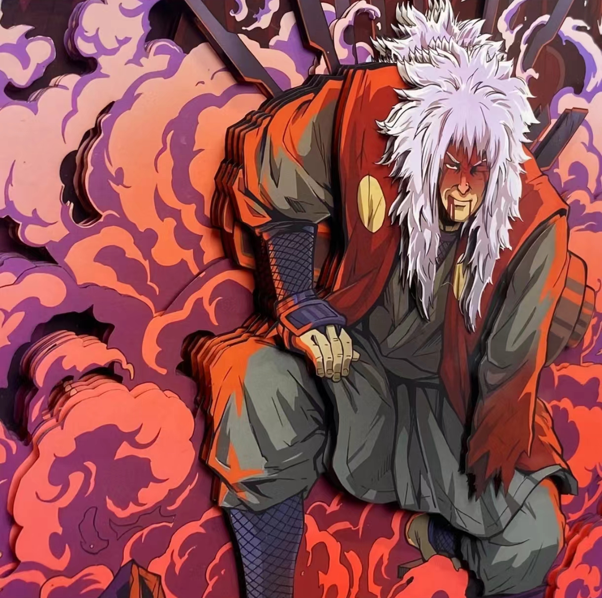 NARUTO JIRAIYA CANVAS