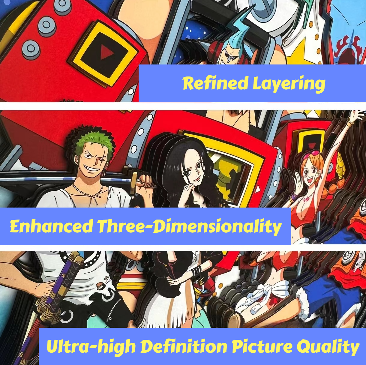 STRAW HATS CANVAS