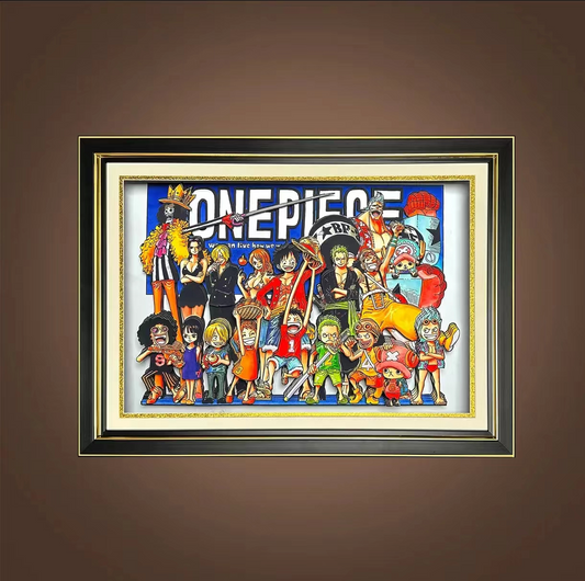STRAW HATS CANVAS