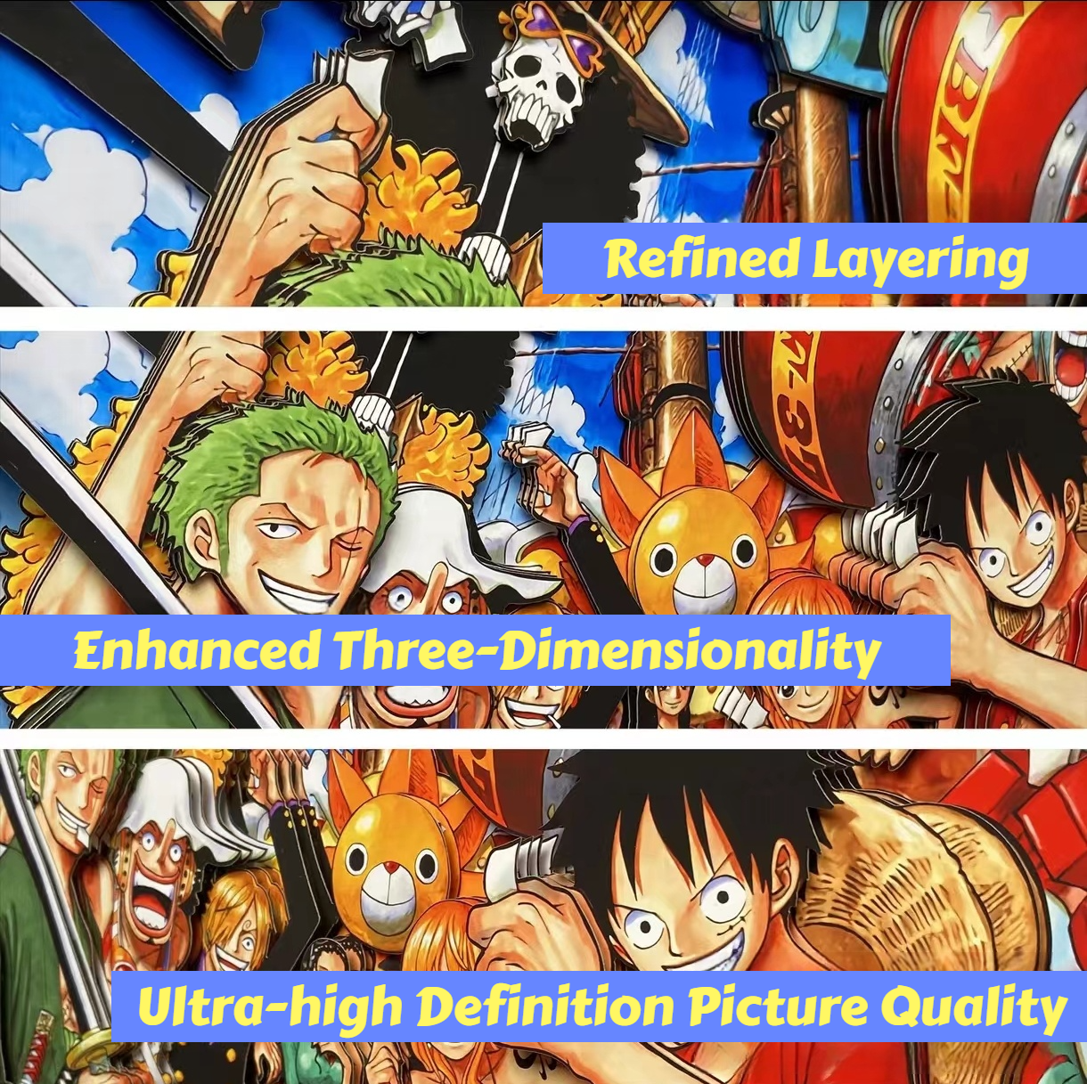 STRAW HATS CANVAS