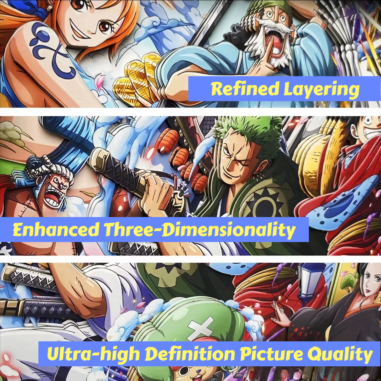 STRAW HATS CANVAS